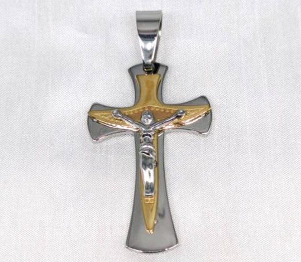 Stainless Steel Cross Pendant*