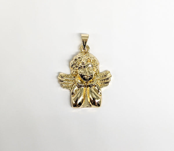 Plated Angel Pendant