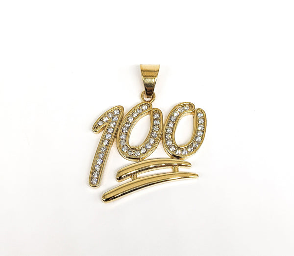 Stainless Steel 100 Pendant