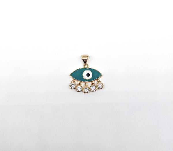 Plated Eye Pendant*