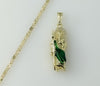 Saint Jude Dainty Multicolor Plated 2mm Star Solid Chain Devotion Necklace