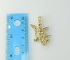 Archangel Saint Michael pendant with intricate Gothic style archaic design
Delicate 3D Archangel Saint Michael figurine