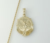Gold-plated Mexican Centenario rope and braided chain double-sided necklace display.

Gold-plated Mexican Centenario rop