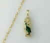 Spiritual Plated Dainty Multicolor Saint Jude 14K 2.5mm-3mm Star Chain Necklace
