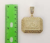 Plated Large The Last Supper 7mm 14K Diamond Cut Figaro Chain Necklace