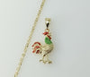 Affordable Multicolor Dainty Rooster Plated 2.5mm Star Chain Necklace