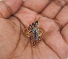 Tri-Color Saint Benedict Ring