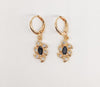Plated Stone Earring