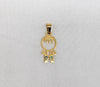 Plated Boy Pendant