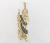 Plated Saint Jude Pendant
