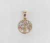 Plated Virgin Mary Pendant