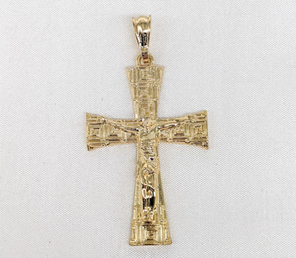 Plated Cross Pendant