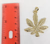 Plated Leaf Pendant*
