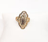 Plated Virgin Mary Ring