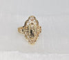 Plated Virgin Mary Ring