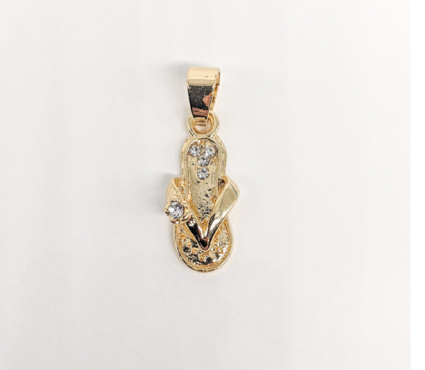 Plated Sandal Pendant