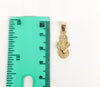Plated Sandal Pendant
