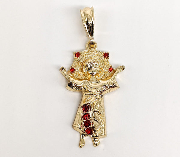 Plated Divine Child Pendant