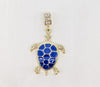 Plated Turtle Pendant*