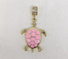 Plated Turtle Pendant*