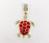 Plated Turtle Pendant*