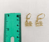 Plated Girl and Boy Earring