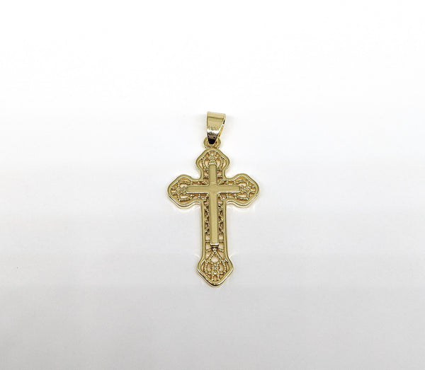 Plated Cross Pendant