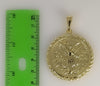 Plated Mexican Centenario 4mm Rope/Braided Chain Necklace