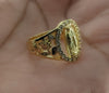 Plated Adjustable Virgin Mary Ring