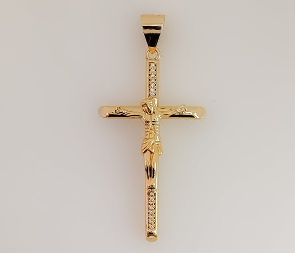 Plated Cross Pendant