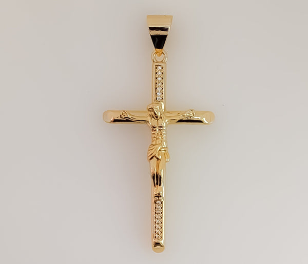 Plated Cross Pendant