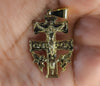 Plated Holy Cross of Caravaca Pendant
