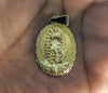 Plated Virgin Mary Pendant