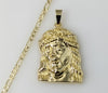 Plated Jesus 4mm Figaro Chain Necklace