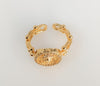 Plated Jesus Christ Adjustable Ring