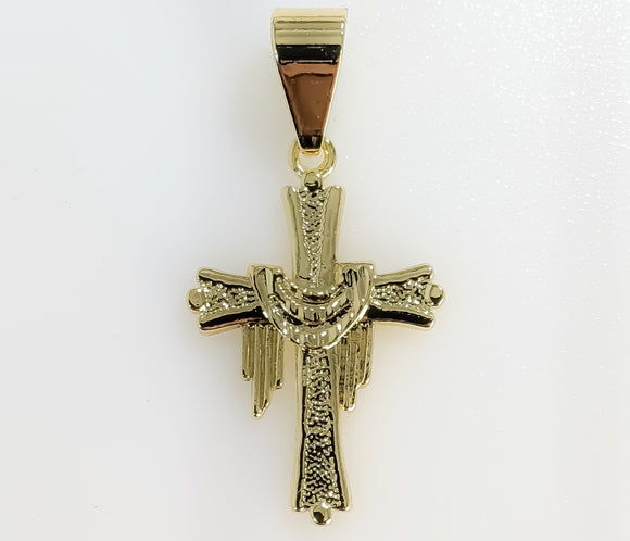 Plated Cross Pendant