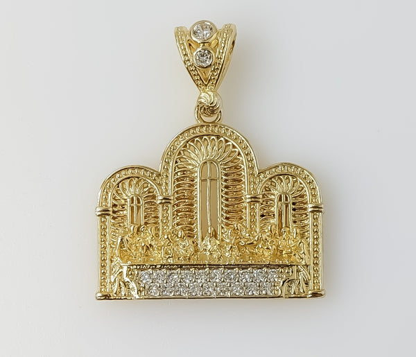 Plated The Last Supper Pendant