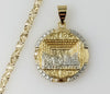 Plated Multicolor The Last Supper 4mm Star Chain Necklace