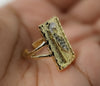 Plated Adjustable Saint Jude Ring