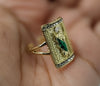 Plated Multicolor Saint Jude Adjustable Ring