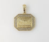 Plated Blinged The Last Supper Pendant
