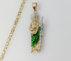 Plated Medium Multicolor Saint Jude 4mm Star Chain Necklace
