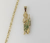 Plated Saint Jude 3mm Star Chain Necklace