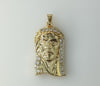 Plated Large Jesus Pendant