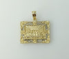 Plated The Last Supper Portrait Pendant