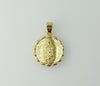 Plated Virgin Mary Pendant