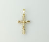 Plated Small Cross Pendant
