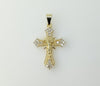 Plated Small Cross Jesus Crucifix Pendant