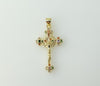 Plated Small Cross Jesus Crucifix Pendant