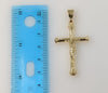 Cross Crucifix Jesus Plated Pendant Faith Devotion Gift